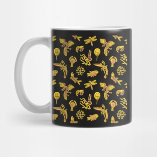 Solnhoffen Limestone Fossils Pattern Mug